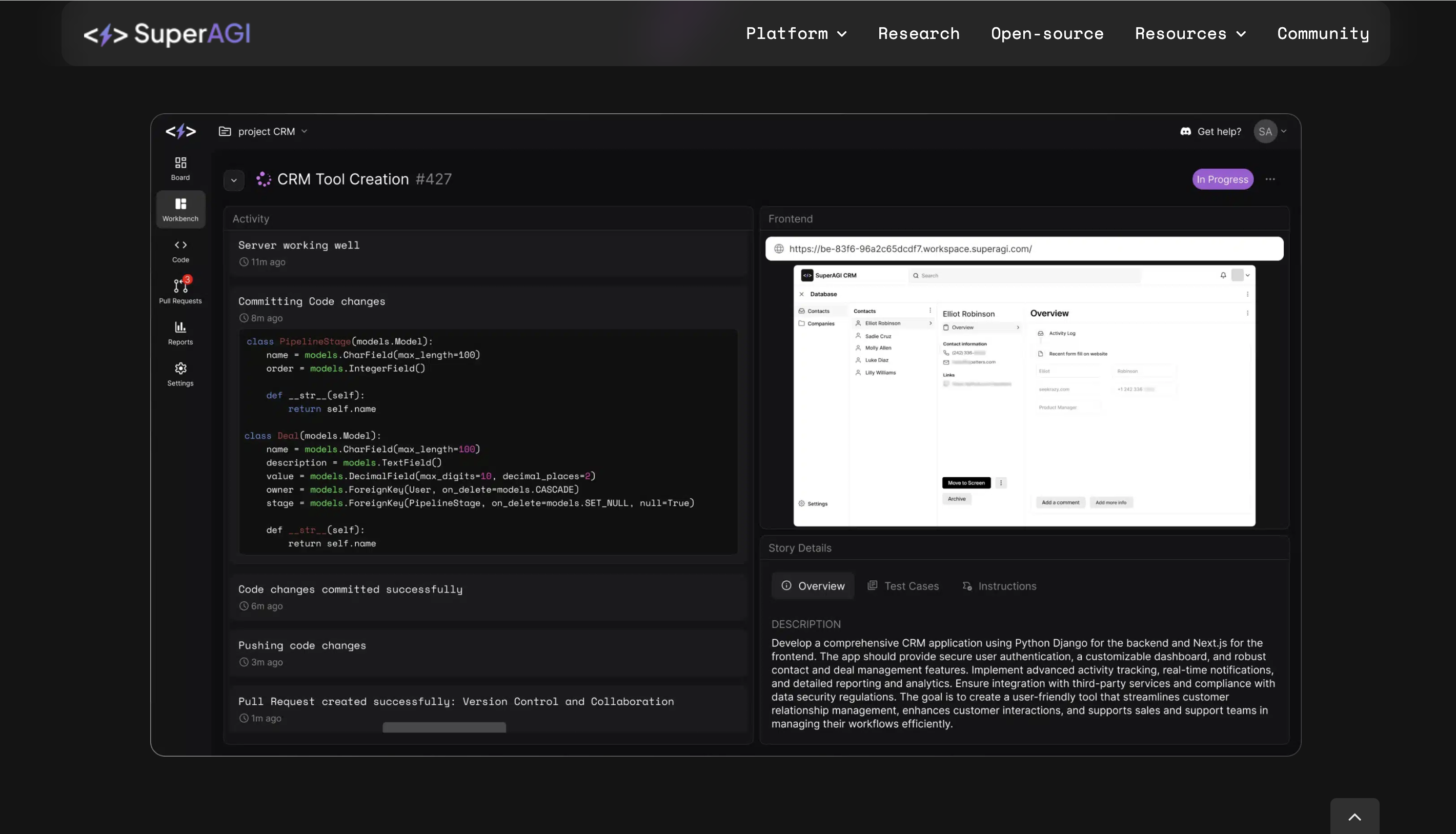 SuperAGI: L’Infrastruttura per Creare la tua Prossima APP